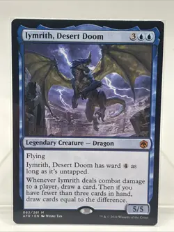 1x Iymrith, Desert Doom NM-Mint, English Adventures in the Forgotten Realms MTG - Image 1