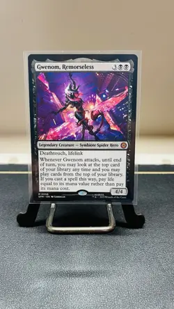 MTG Gwenom, Remorseless - Spider-Man Mythic! NM Mint! - Image 1
