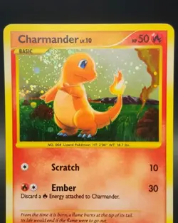 Charmander Holo 101/100 Stormfront 2008 Ultra Rare LP Pokemon TCG *Swirl - Image 2