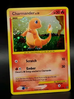 Charmander Holo 101/100 Stormfront 2008 Ultra Rare LP Pokemon TCG *Swirl - Image 4