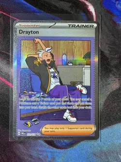 Drayton 172/131 Prismatic Evolutions Special Illustration Rare Pokemon TCG NM+ - Image 1