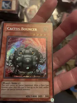 Yugioh! Cactus Bouncer - ABPF-EN084 - Secret Rare - Unlimited Edition NM - Image 4