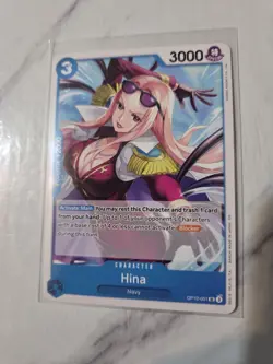 Hina OP12-051 UC Legacy of the Master One Piece Card Game NM/MT PACK FRESH ❤ - Image 1