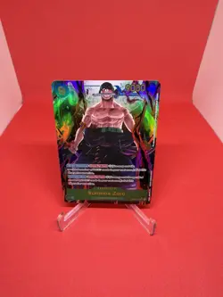 One Piece Wings of the Captain Roronoa Zoro OP06-118 Secret Rare SEC Alt Art ENG - Image 4