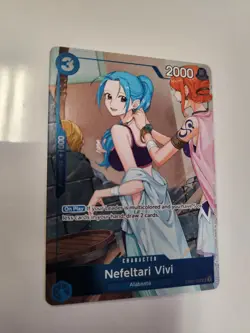 Nefeltari Vivi EB02-026 EB03 Alt Art Heroines Dash Pack One Piece TCG English - Image 1