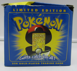 Pokemon Burger King 23k Gold Plated Card PIKACHU - Image 2
