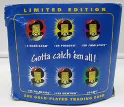 Pokemon Burger King 23k Gold Plated Card PIKACHU - Image 4