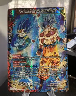 Son Goku & Vegeta, Apex of Power BT9-136 Secret Rare Dragon Ball Card Masters - Image 1