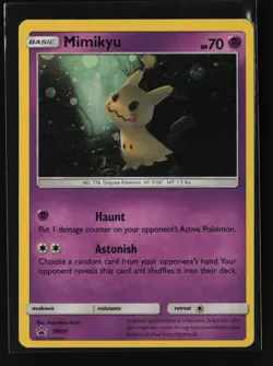 Mimikyu SM29 Holo SM Promos Pokemon Card - Image 1