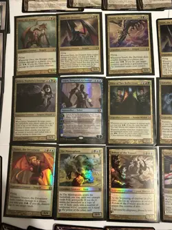 Magic The Gathering Oversized Card Lot 80+ Cards English MTG 1997 - 2015 - Image 2