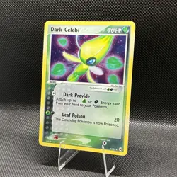 Dark Celebi 4/101 ex Hidden Legends Holo Rare Vintage Pokemon Card - Image 3