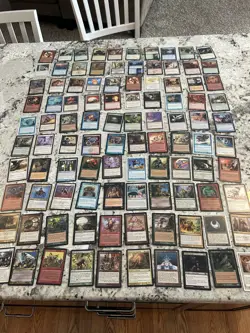 Mtg Rare Lot x100 - Magic The Gathering Rare Card Lot Mtg Rares LP-Played - Image 1