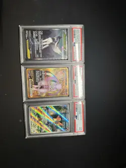 PSA 9 Lot of 3 Cards Pokemon - Image 1