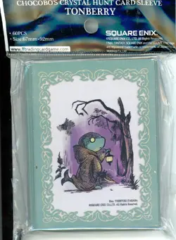 Final Fantasy Crystal Hunt Card Sleeves - Tonberry - 60ct - Image 1