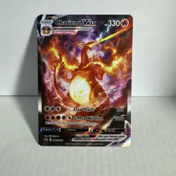 Pokemon TCG Charizard VMAX Black Star Promo SWSH261 Holo Card Near Mint Rare - Image 1