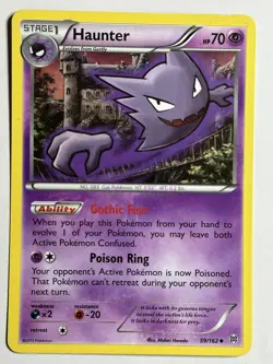 Haunter Generations 34/83 MP-LP Pokemon Card - Image 1