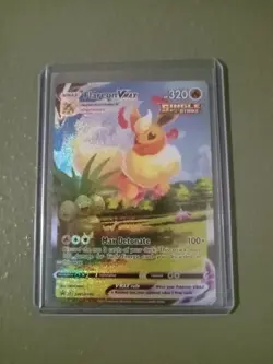 Pokemon TCG Flareon VMAX SWSH180 Sword & Shield Promo Card Mint - Image 1