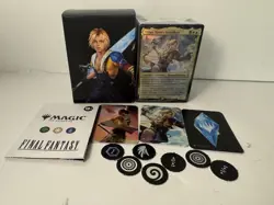 Tidus, Yuna's Guardian Commander: Final Fantasy Magic MtG Sealed Deck Only - Image 1