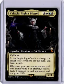 Y'shtola, Night's Blessed (Extended Art) M regular FIC 191 NM - Image 1