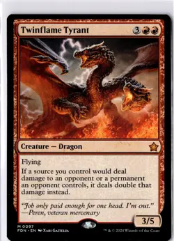 Twinflame Tyrant M regular Foundations 97 Near Mint - Image 1