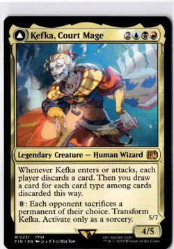 Kefka, Court Mage M regular FINAL FANTASY 231 Near Mint - Image 1