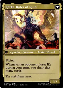 Kefka, Court Mage M regular FINAL FANTASY 231 Near Mint - Image 2