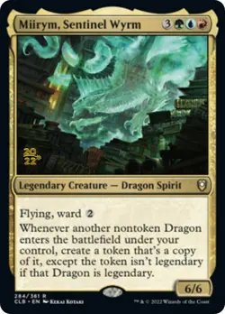 MTG Foil - Miirym, Sentinel Wyrm - 284 / NM / English - Image 1