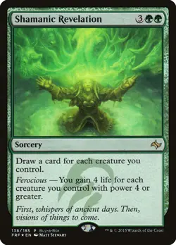 Shamanic Revelation (Buy-A-Box) [Fate Reforged Promos] Foil Near Mint - Image 1