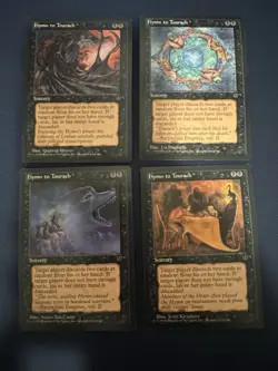MTG - Magic The Gathering - Hymn To Tourach X 4 - Fallen Empires - NP/NM! - Image 1