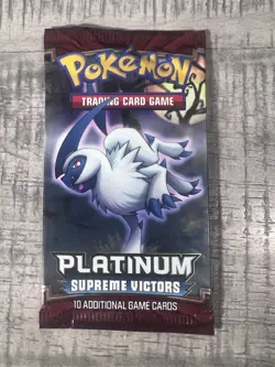 Pokemon Platinum Supreme Victors Booster Pack New Factory Sealed Absol Art - Image 1