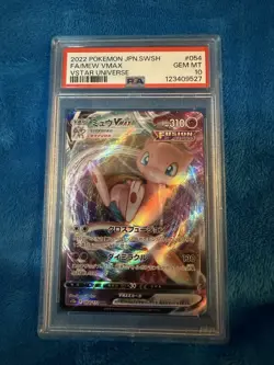 Pokemon JPN VSTAR Universe Mew VMAX #54 PSA 10 - Image 1