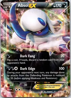 Absol EX #XY62 XY Promos Holo Ultra Rare Pokemon NM - Image 1