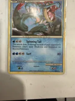 Feraligatr 25/95 Call of Legends Regular Rare Stage 2 HP 130 Pokemon TCG 2011 - Image 3