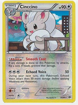 Cinccino 85/99 | 2012 | Mint/Near Mint | Reverse Holo | Next Destinies Pokemon - Image 1