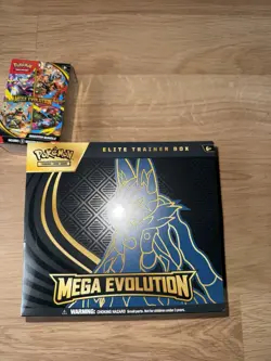 Pokemon Mega Evolution Booster Bundle & Mega Evolution [Mega Lucario] ETB - Image 1