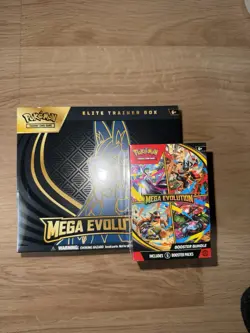 Pokemon Mega Evolution Booster Bundle & Mega Evolution [Mega Lucario] ETB - Image 2