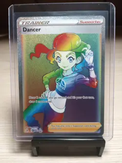 Pokemon TCG Fusion Strike 274/264 - Dancer - Rainbow Secret Rare - NM - Image 1