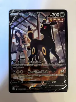 2022 Pokemon SWSH Brilliant Stars Umbreon V Trainer Gallery #TG22/TG30 - Image 1