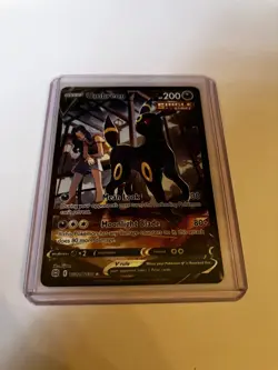 2022 Pokemon SWSH Brilliant Stars Umbreon V Trainer Gallery #TG22/TG30 - Image 2