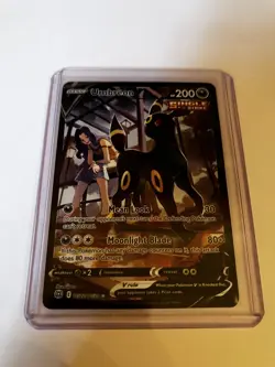 2022 Pokemon SWSH Brilliant Stars Umbreon V Trainer Gallery #TG22/TG30 - Image 4