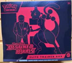 Pokemon Destined Rivals Elite Trainer Box ETB Factory Sealed - Image 1
