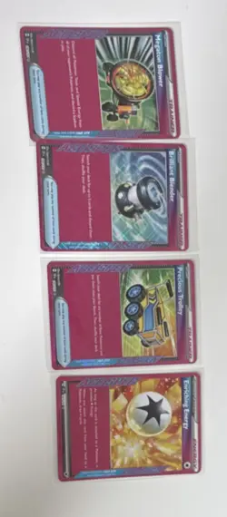 Pokemon TCG SSP ACE SPEC Holo Lot, Megaton Blower, Brilliant Blender, 4 Cards - Image 1