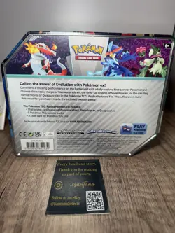 Pokemon Meowscarada Ex Tin Sealed (Minor Shrink Wrap Tear) | Santana Selects 820650852930 - Image 5