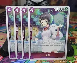X4 Lim EB03-037 [R] Extra Booster Heroines Edition One Piece TCG English Playset - Image 1