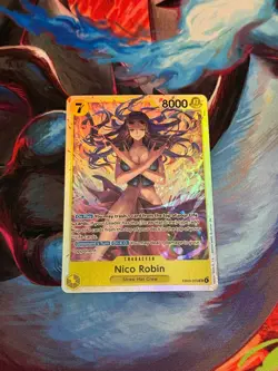 Nico Robin EB03-055 SR Super Rare Extra Booster Heroines Edition Foil One Piece - Image 1