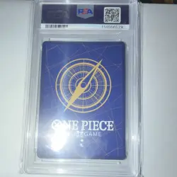 Namco One Piece CCG Trafalgar Law OP07-047 Alternate Art Foil Rare PSA 10 2024 - Image 5