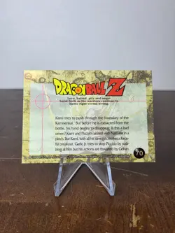 Dragon Ball Z 1999 Artbox JPP/Amada Card - #70 Garlic JR./Piccolo LP - Image 2