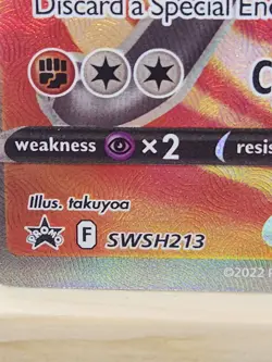 Pokemon Lucario SWSH186 Promo Holo Stage 1 Sword & Shield TCG Card - Image 2