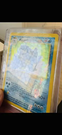 Pokemon TCG - Card Stock - 1999 Base Set - 2/102 Holo Rare Blastoise - 100 HP - Image 2