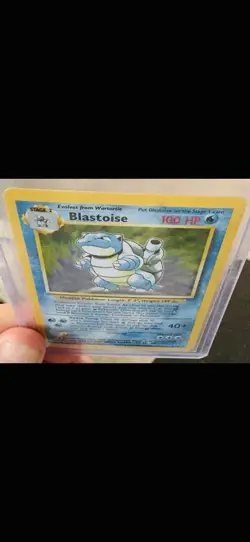 Pokemon TCG - Card Stock - 1999 Base Set - 2/102 Holo Rare Blastoise - 100 HP - Image 4